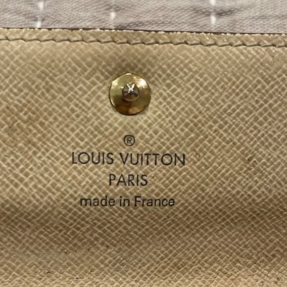 Louis Vuitton LV 4 Key Holder Damier Azur Authentic COA - Picture 6 of 11